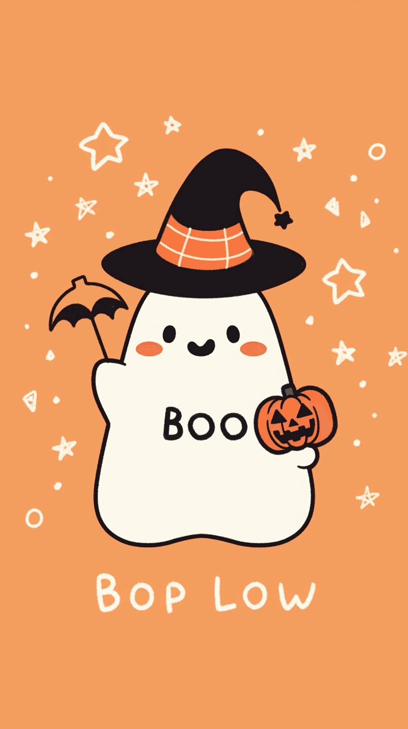 Halloween Ghost 857 original repeating artwork