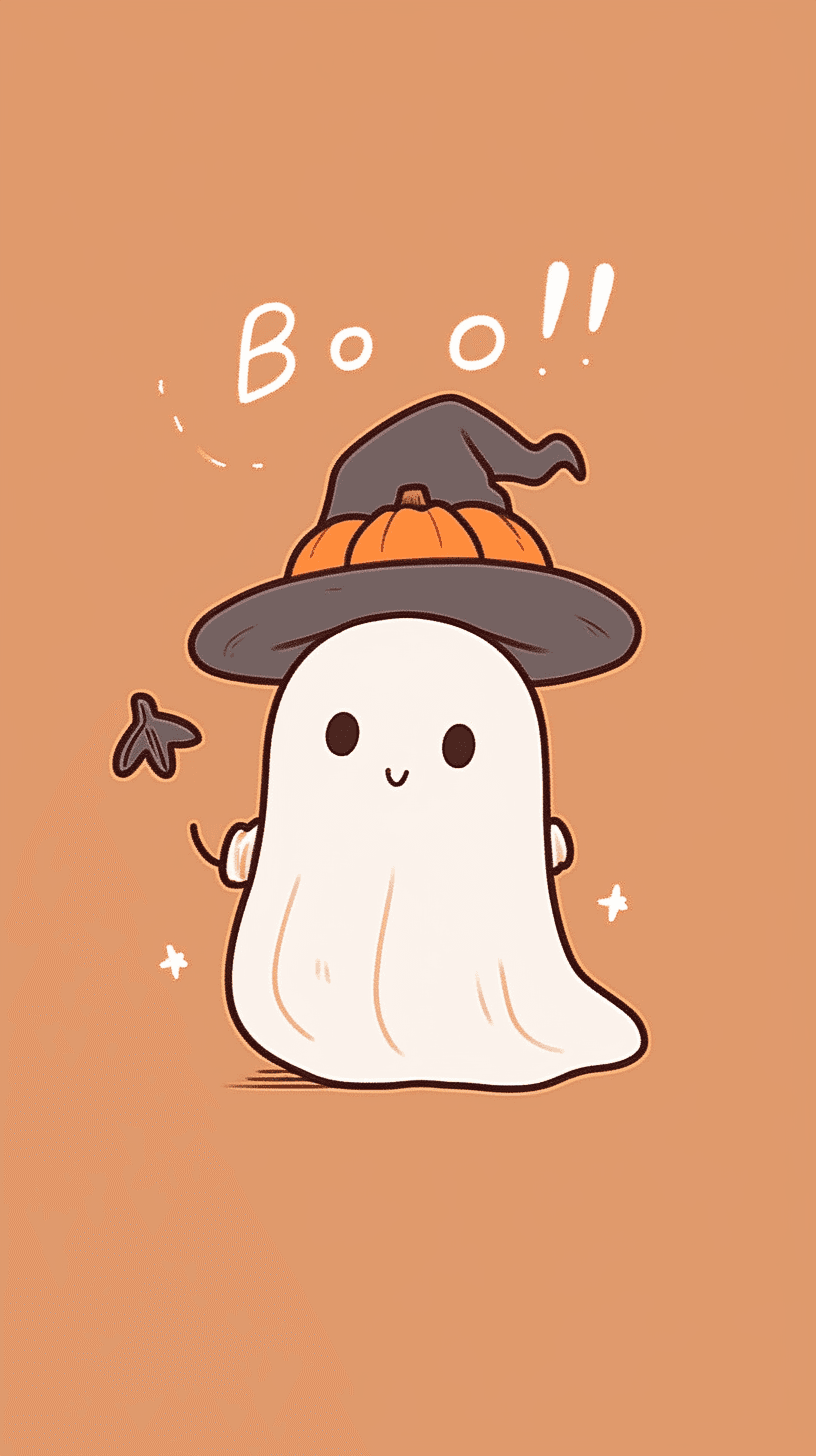 Halloween Ghost 1377 original repeating artwork
