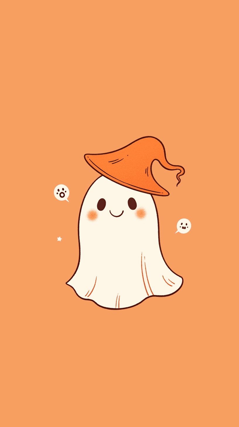 Halloween Ghost 1359 original repeating artwork