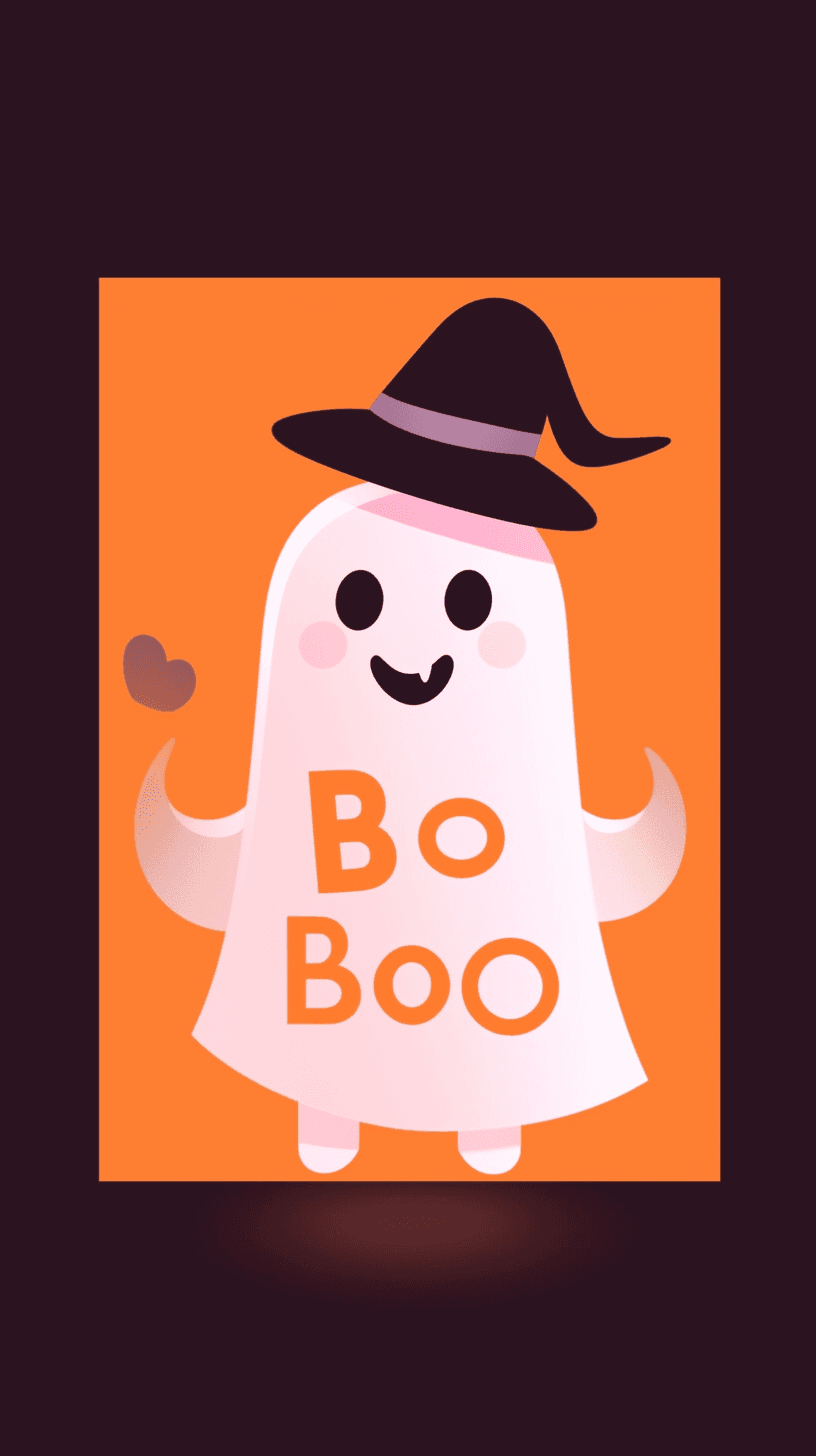 Halloween Ghost 820 original repeating artwork