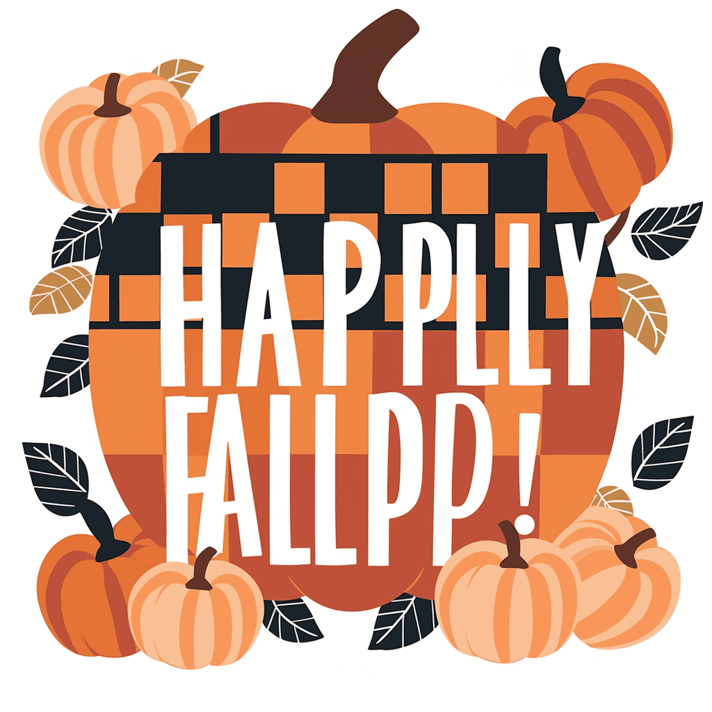 Halloween Pumpkin 127 original repeating artwork