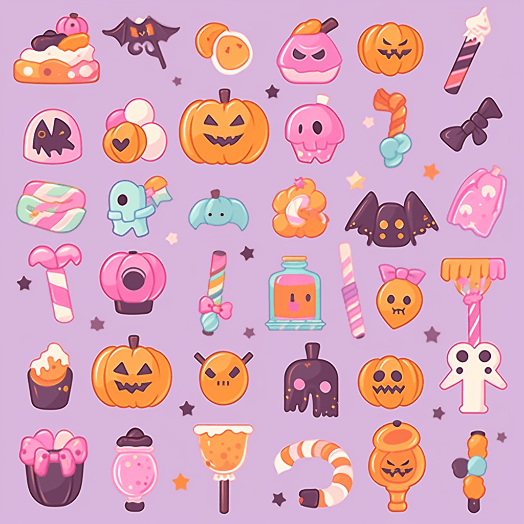 Halloween Pumpkin 351 original repeating artwork