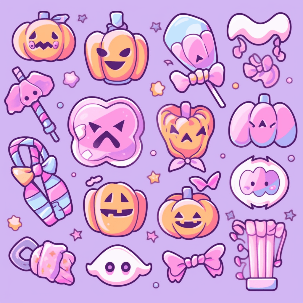 Halloween Pumpkin 391 original repeating artwork