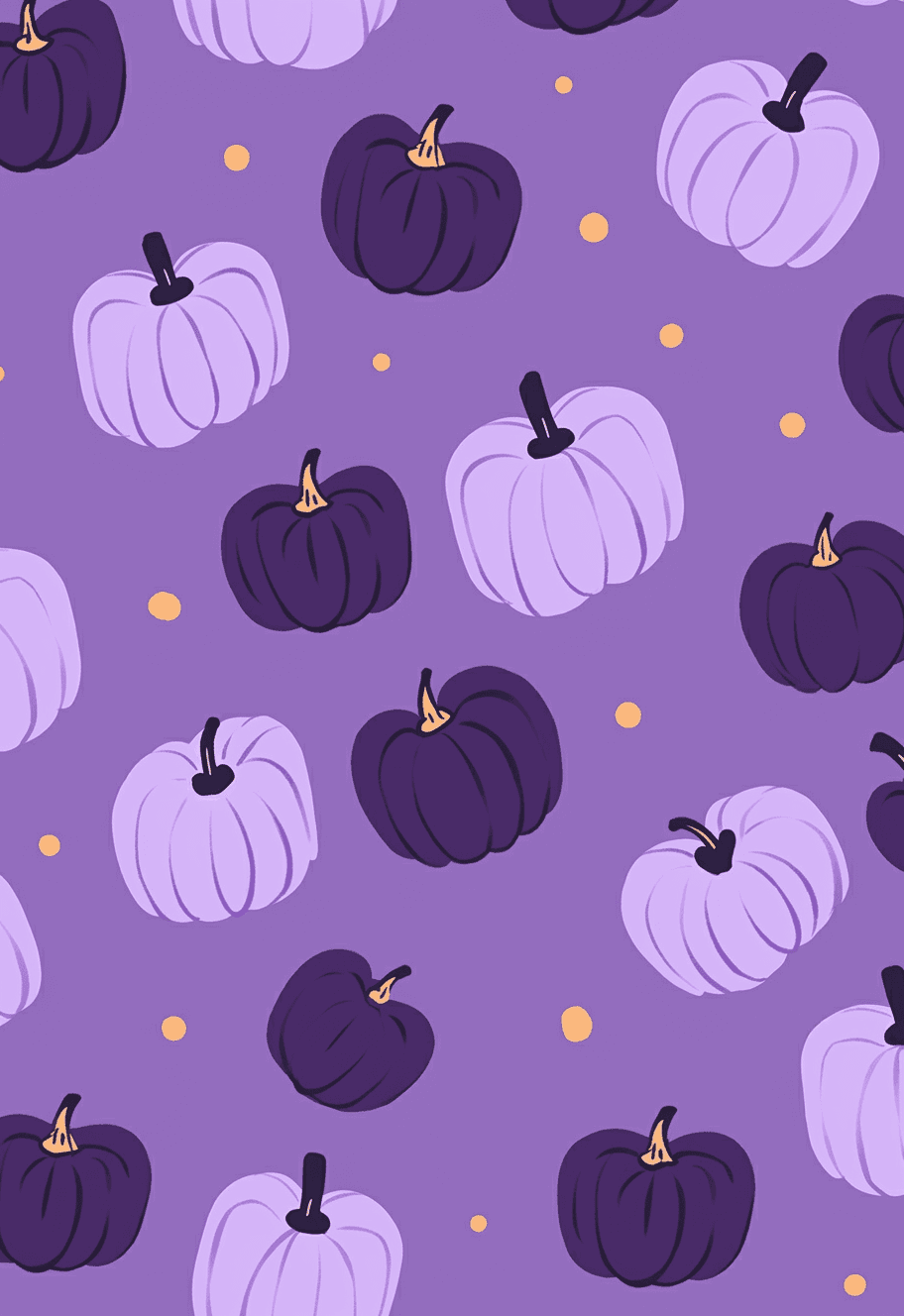 Halloween Pumpkin 390 original repeating artwork