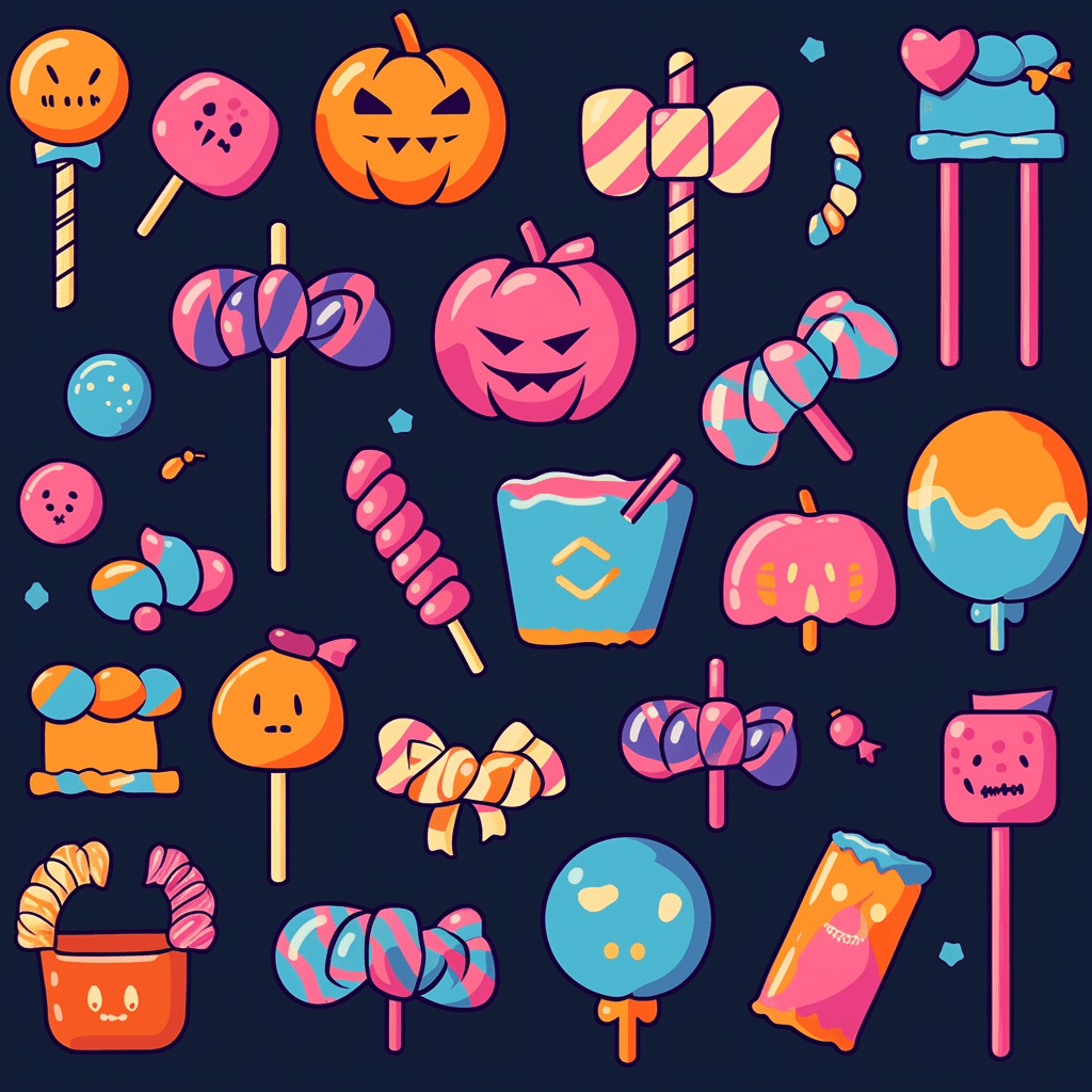 Halloween Design 008 original repeating artwork