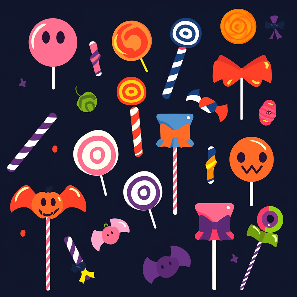 Halloween Design Starlight original repeating artwork