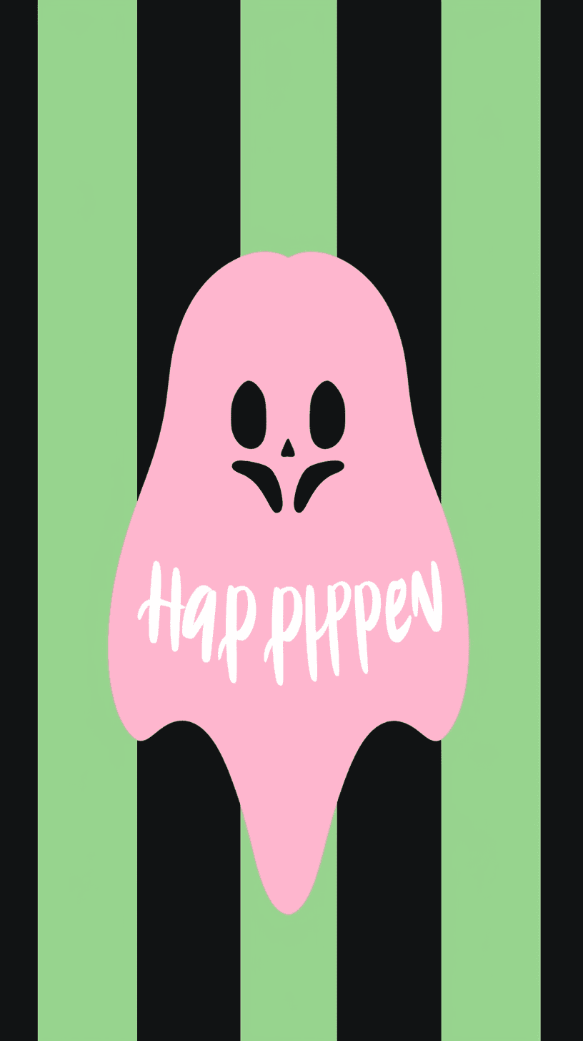 Halloween Ghost 020 original repeating artwork