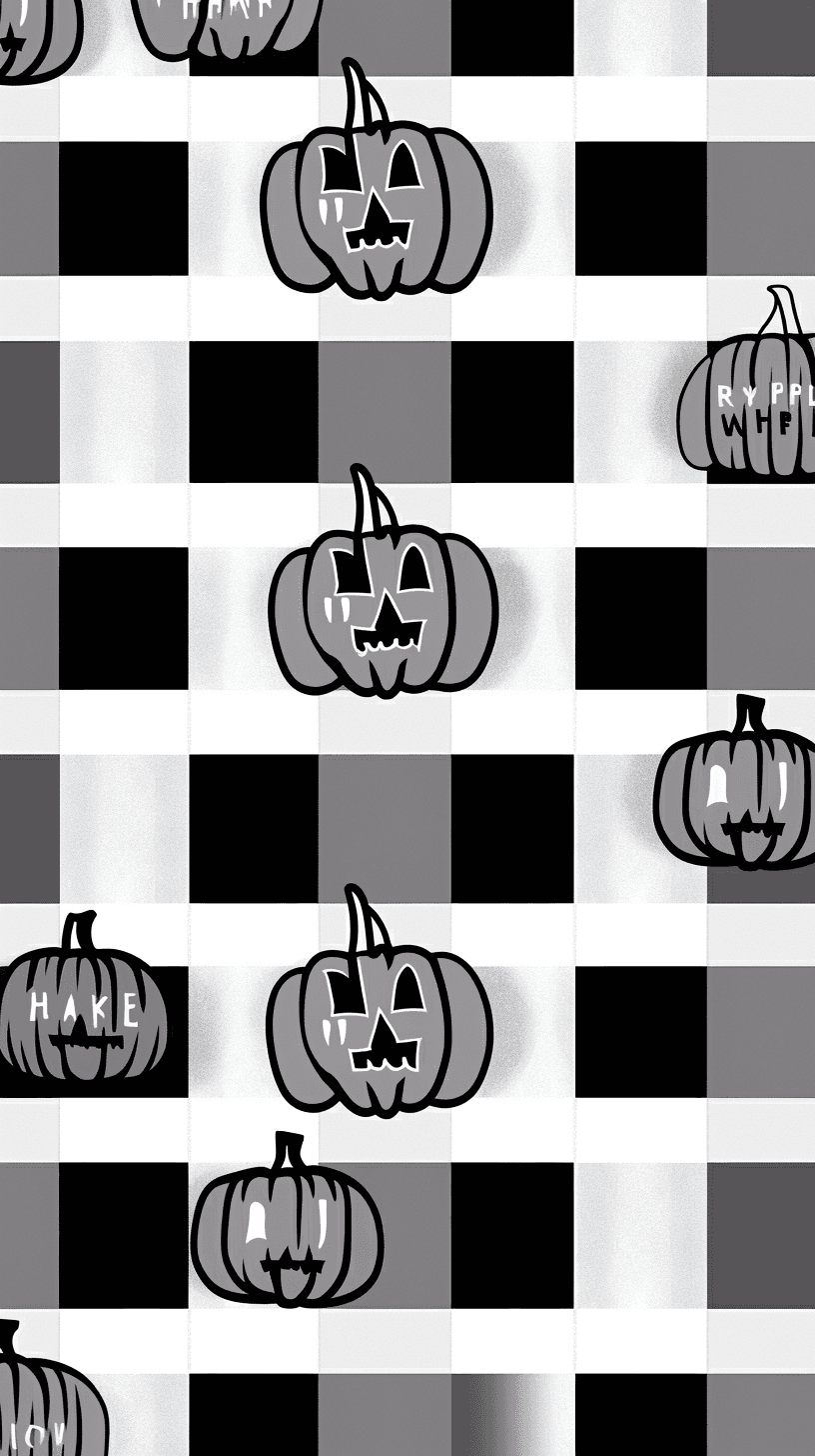 Halloween Pumpkin 487 original repeating artwork