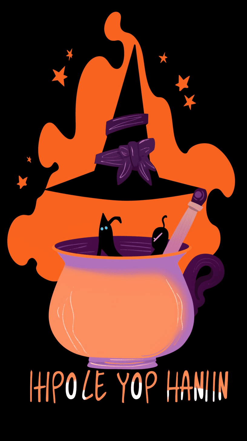 Halloween Party original repeating artwork