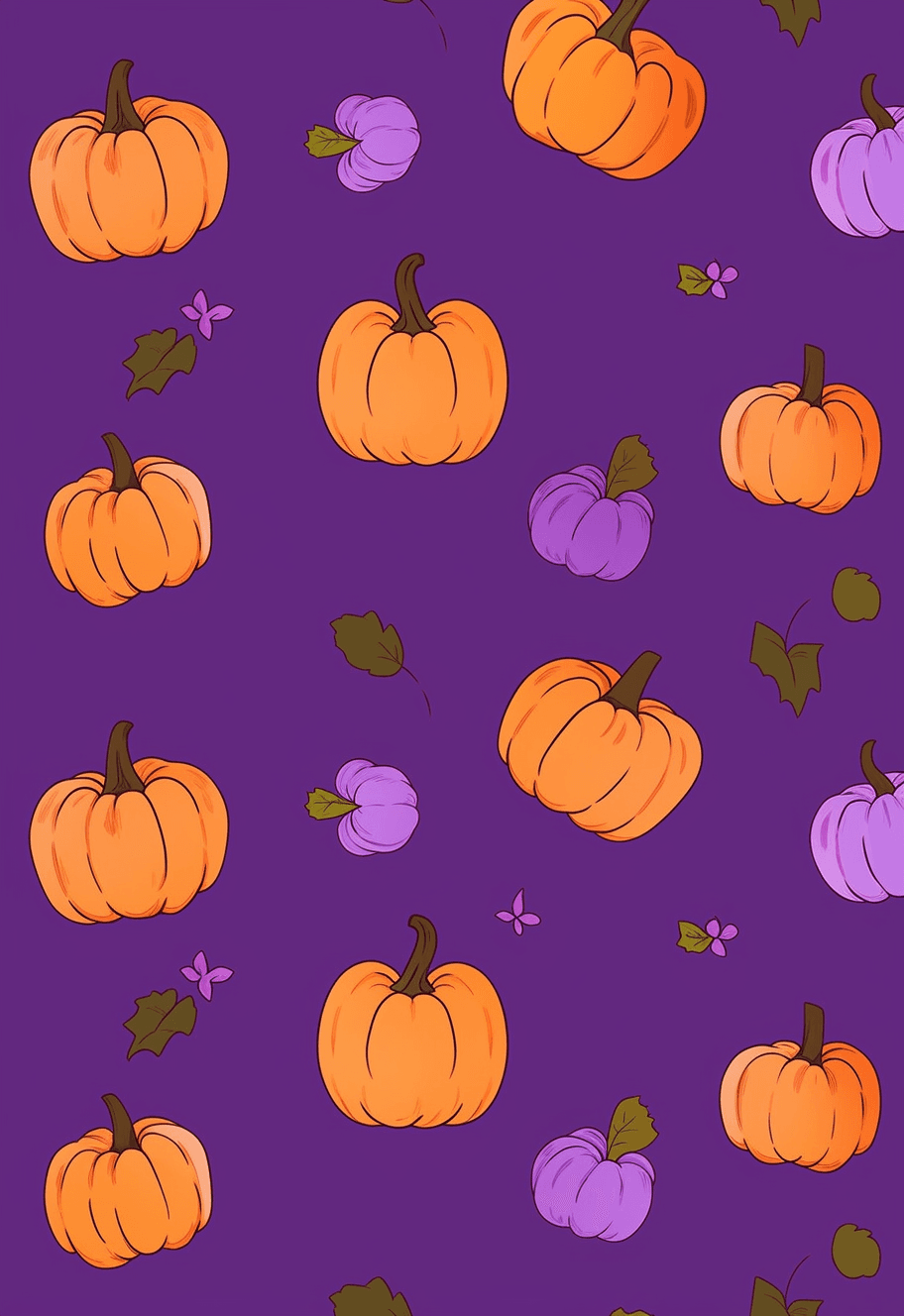 Halloween Pumpkin 220 original repeating artwork