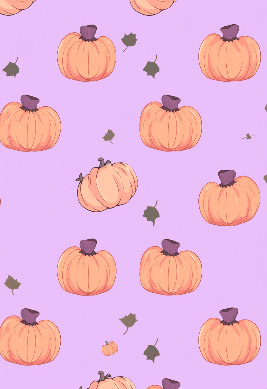 Halloween Pumpkin 141 original repeating artwork