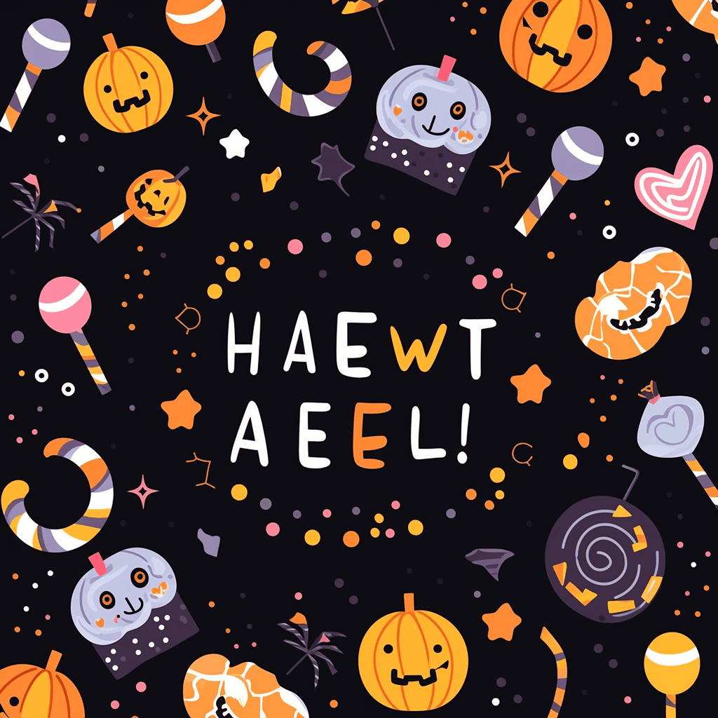 Halloween Design 010 original repeating artwork