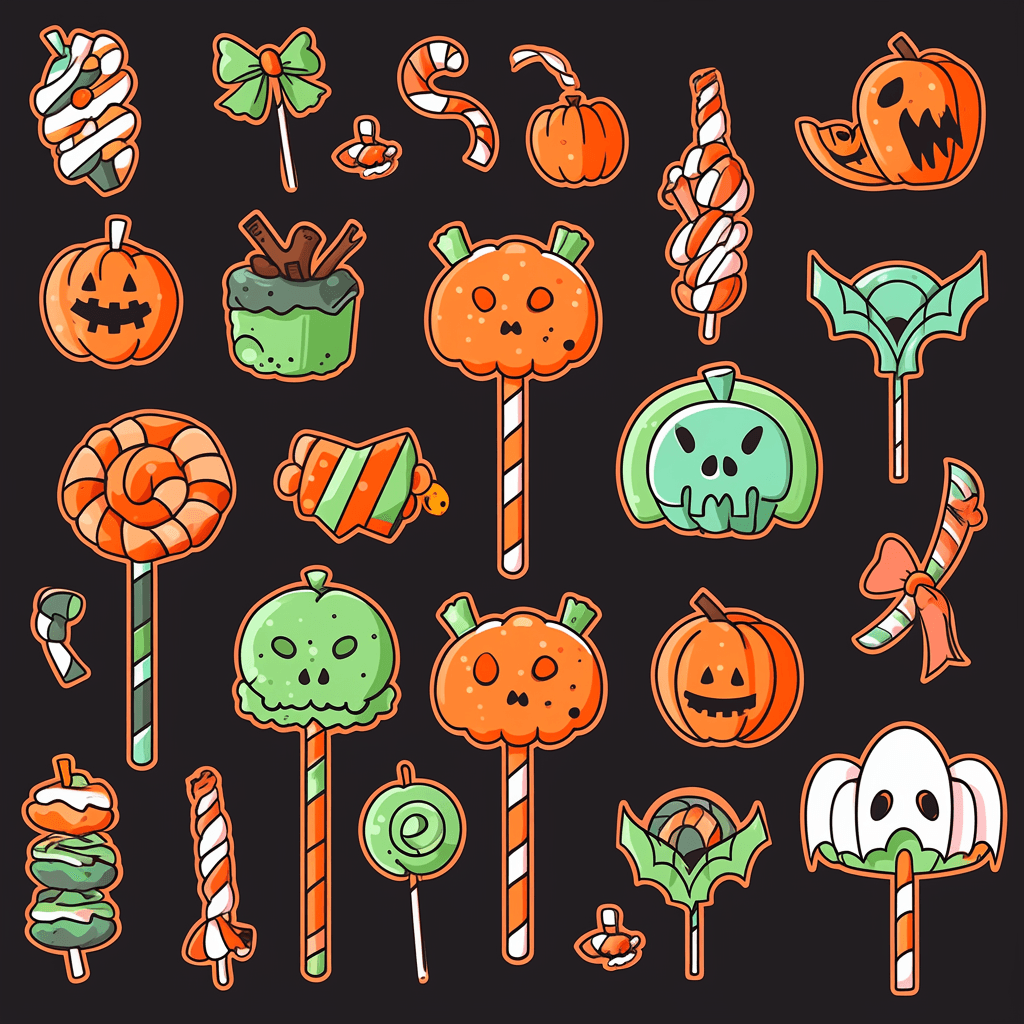 Halloween Design Archive original repeating artwork