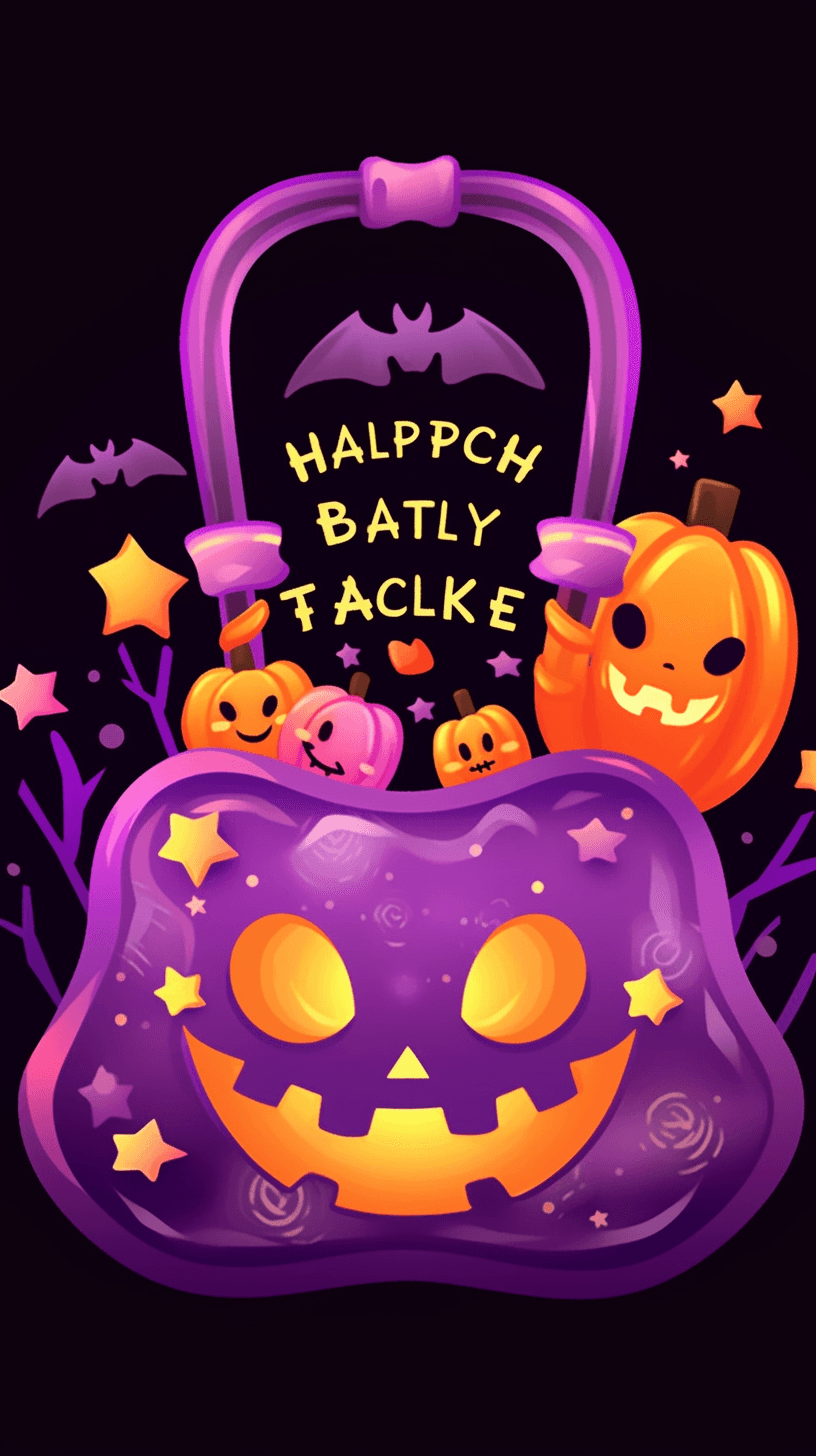 Halloween Originals original repeating artwork