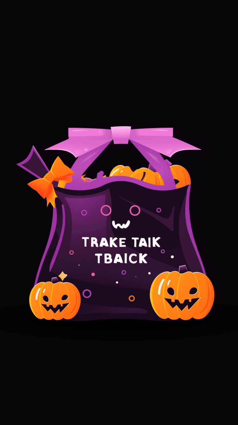 Halloween Snap original repeating artwork