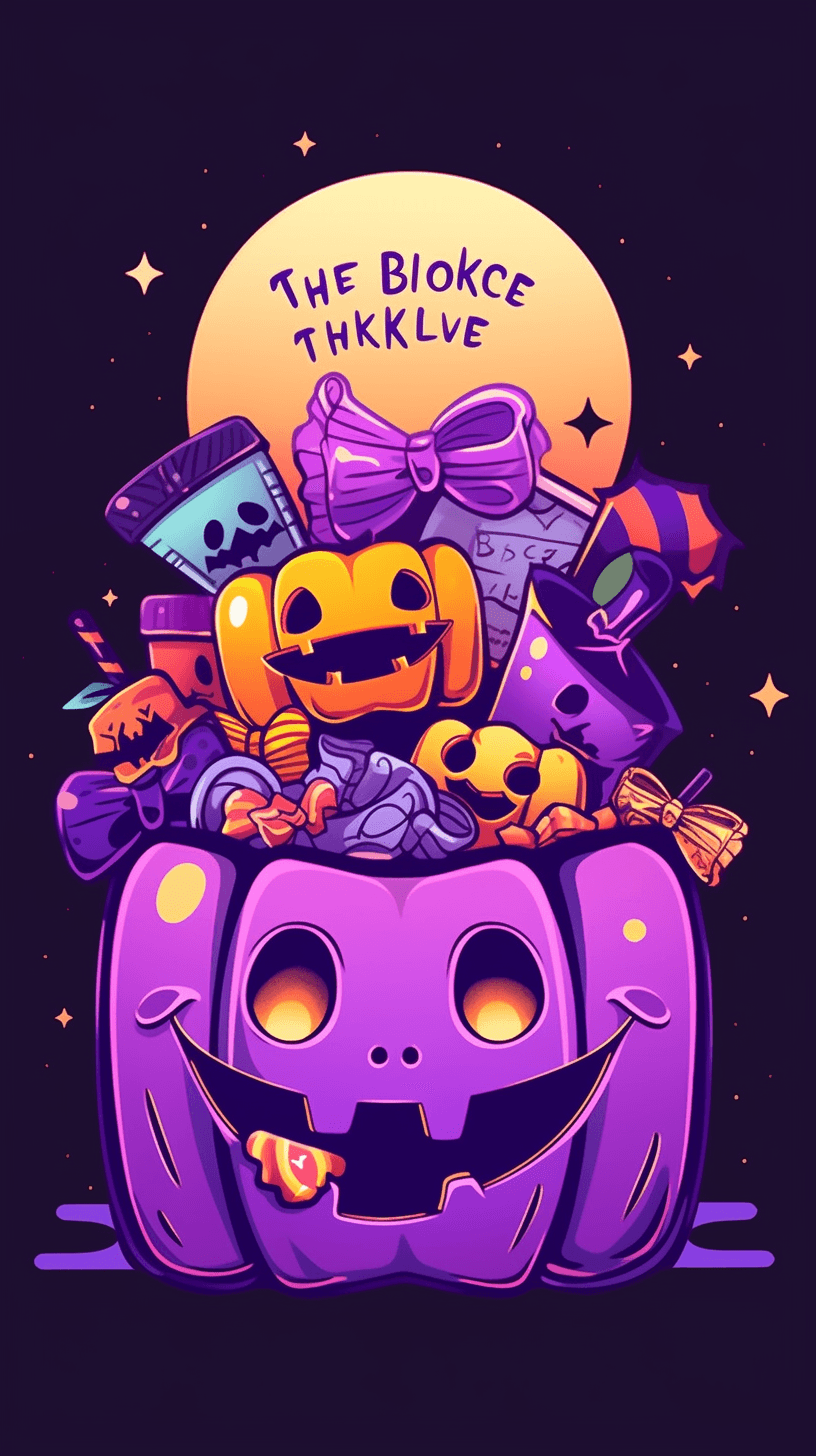 Halloween Pumpkin 332 original repeating artwork