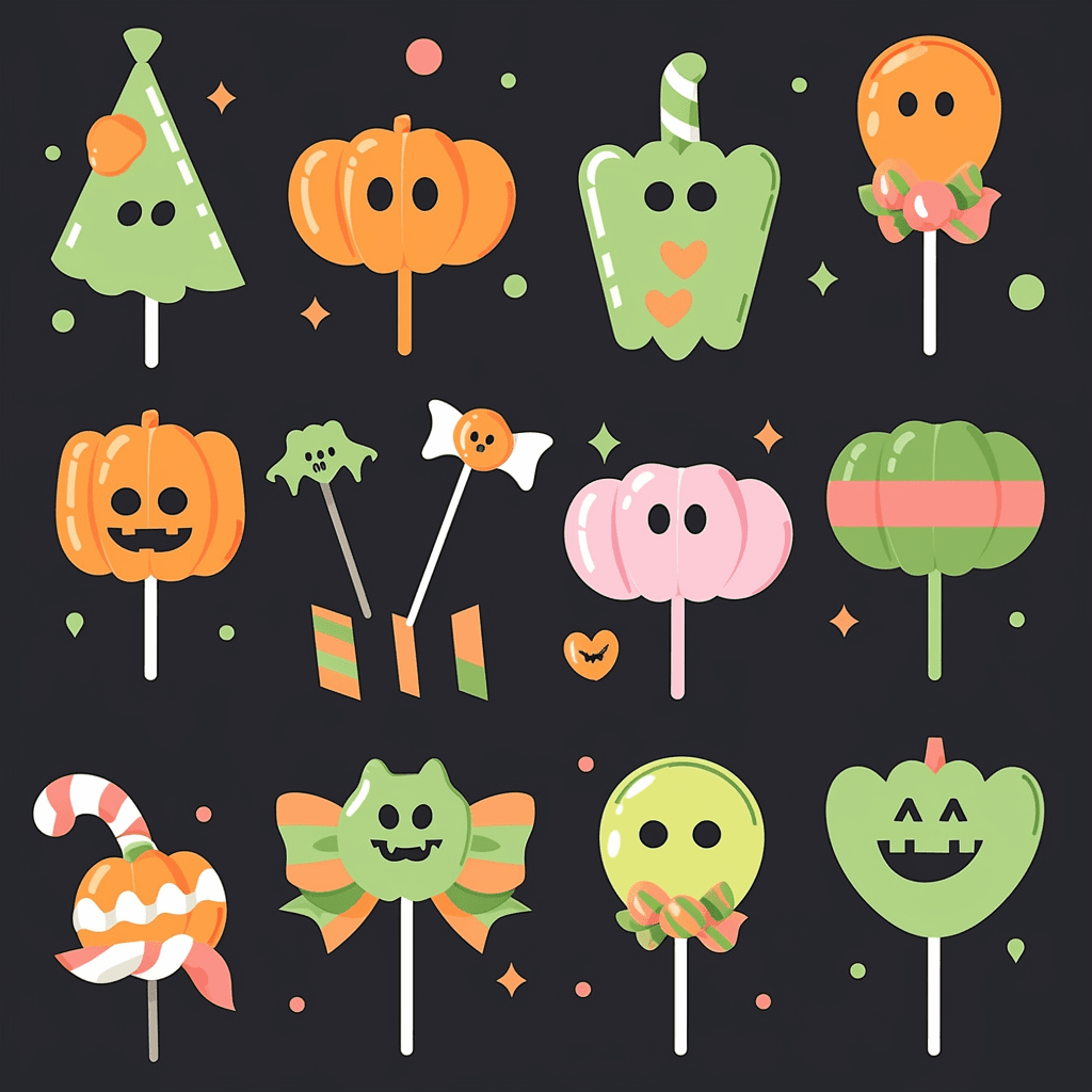 Halloween Design Road original repeating artwork