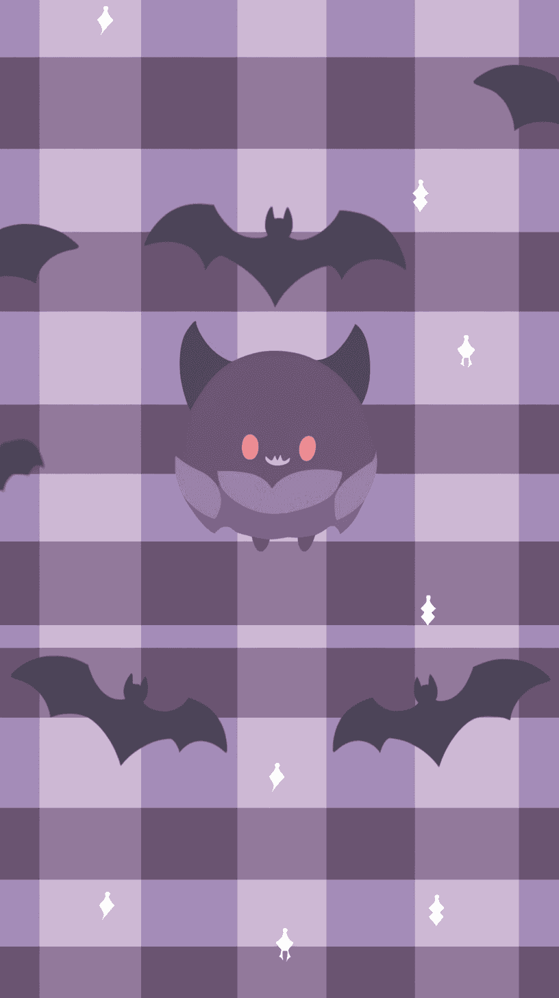 Halloween Bat Loop original repeating artwork