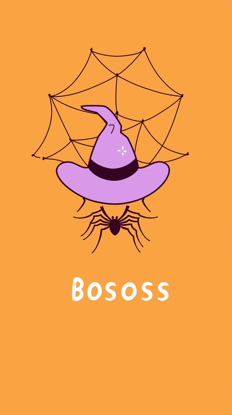 Halloween Spider Collective original repeating artwork