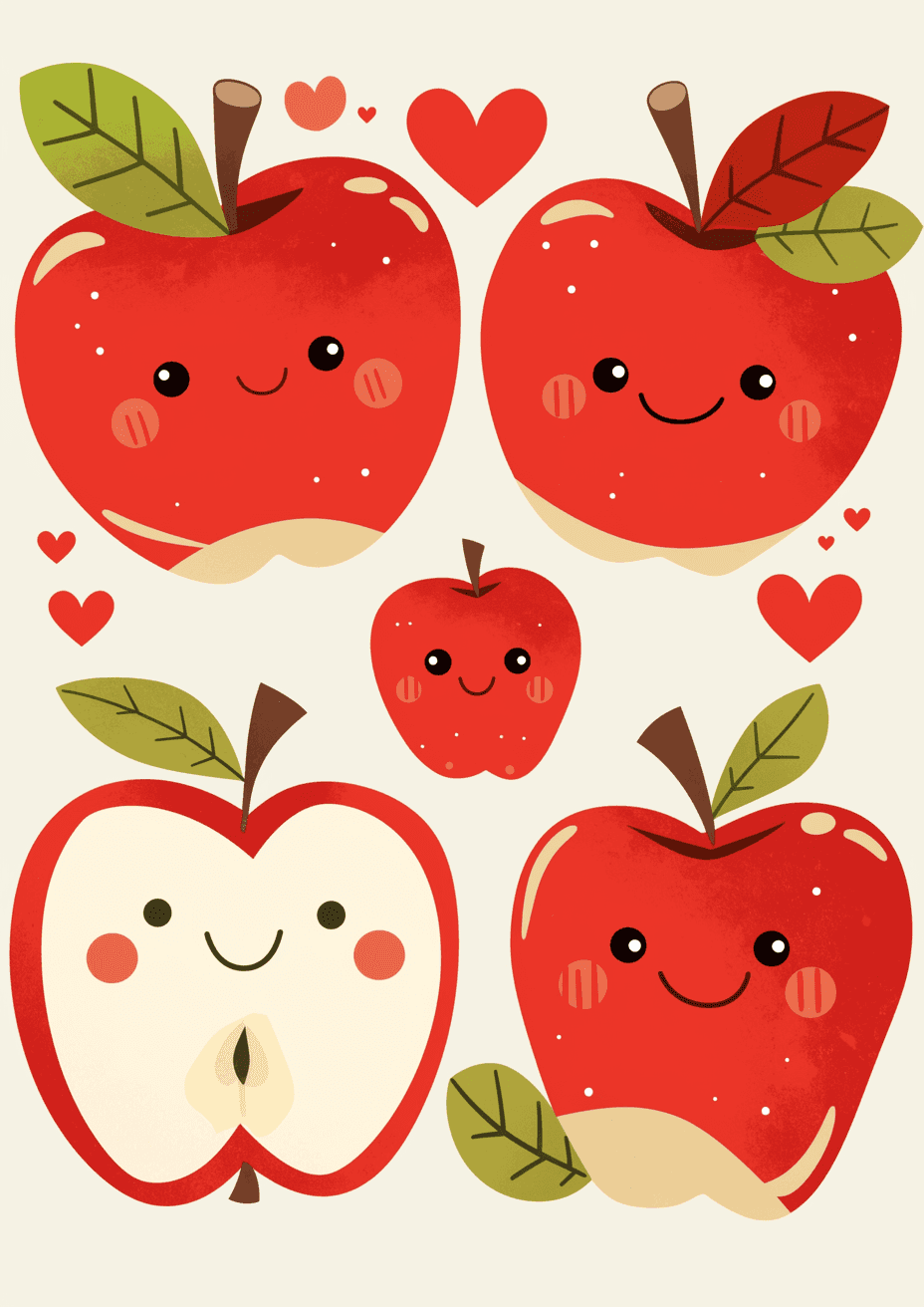 Apple Bloom original repeating artwork