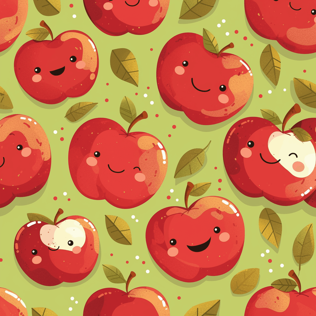 Apple Shade original repeating artwork