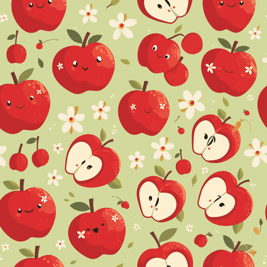 Apple Flow original repeating artwork
