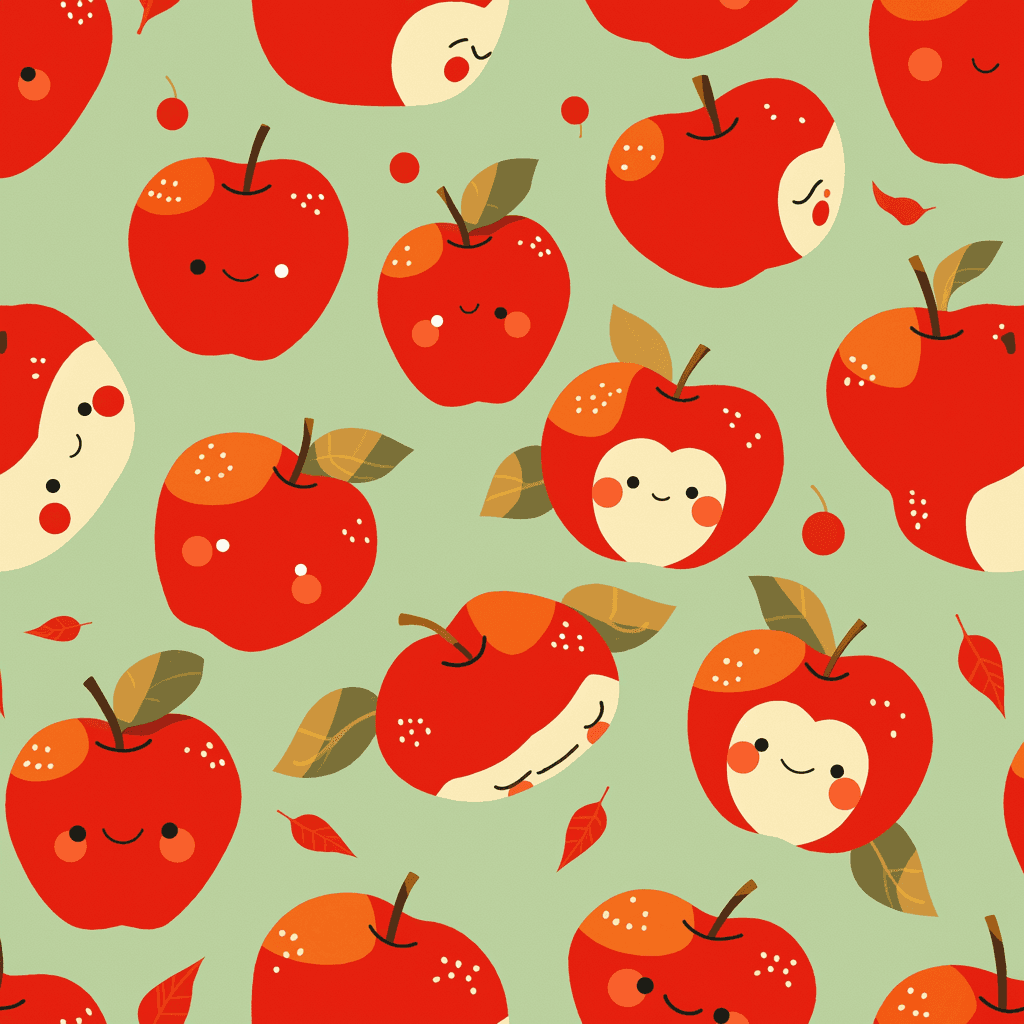 Apple Tribe original repeating artwork