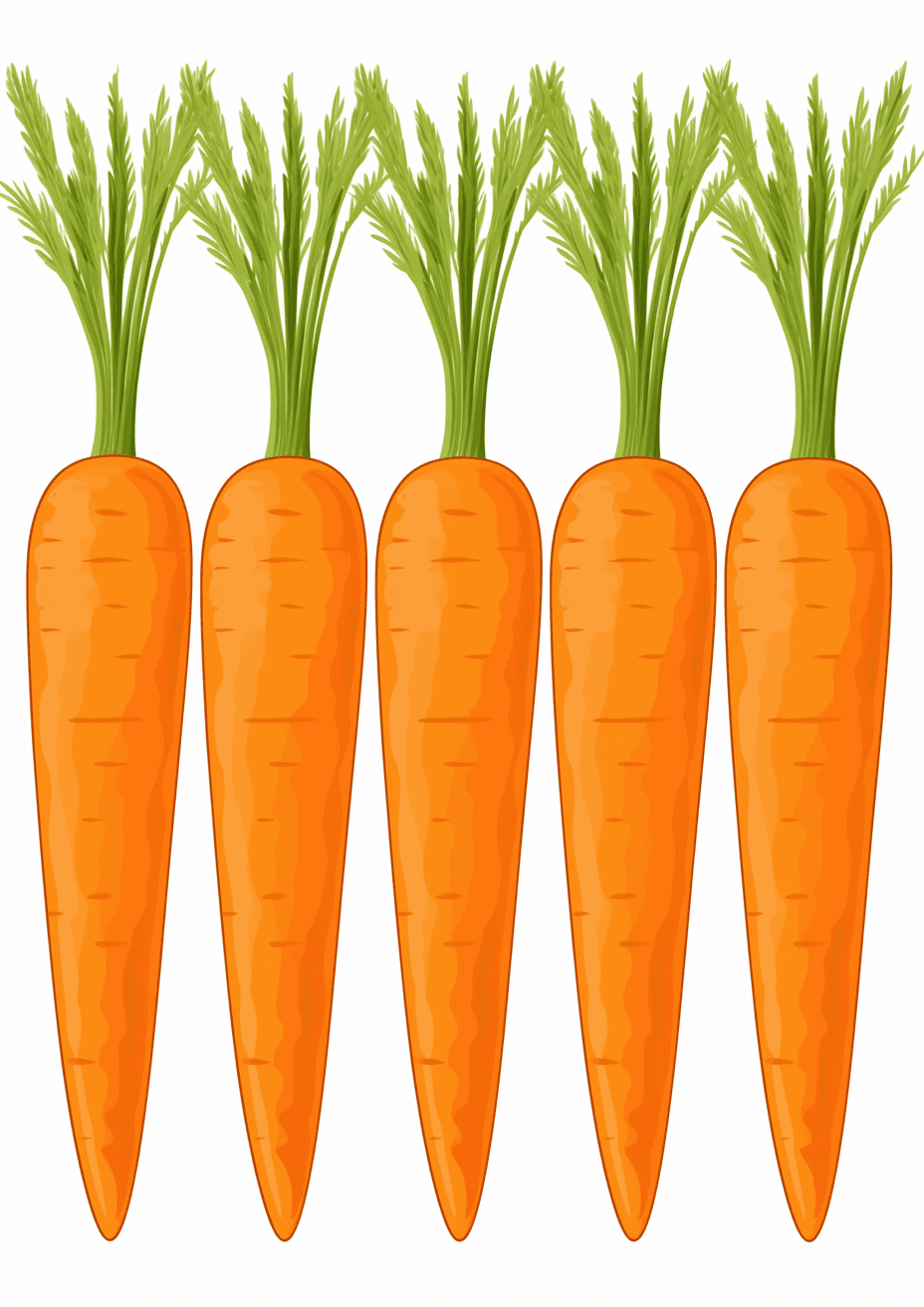 Carrot Blast original repeating artwork