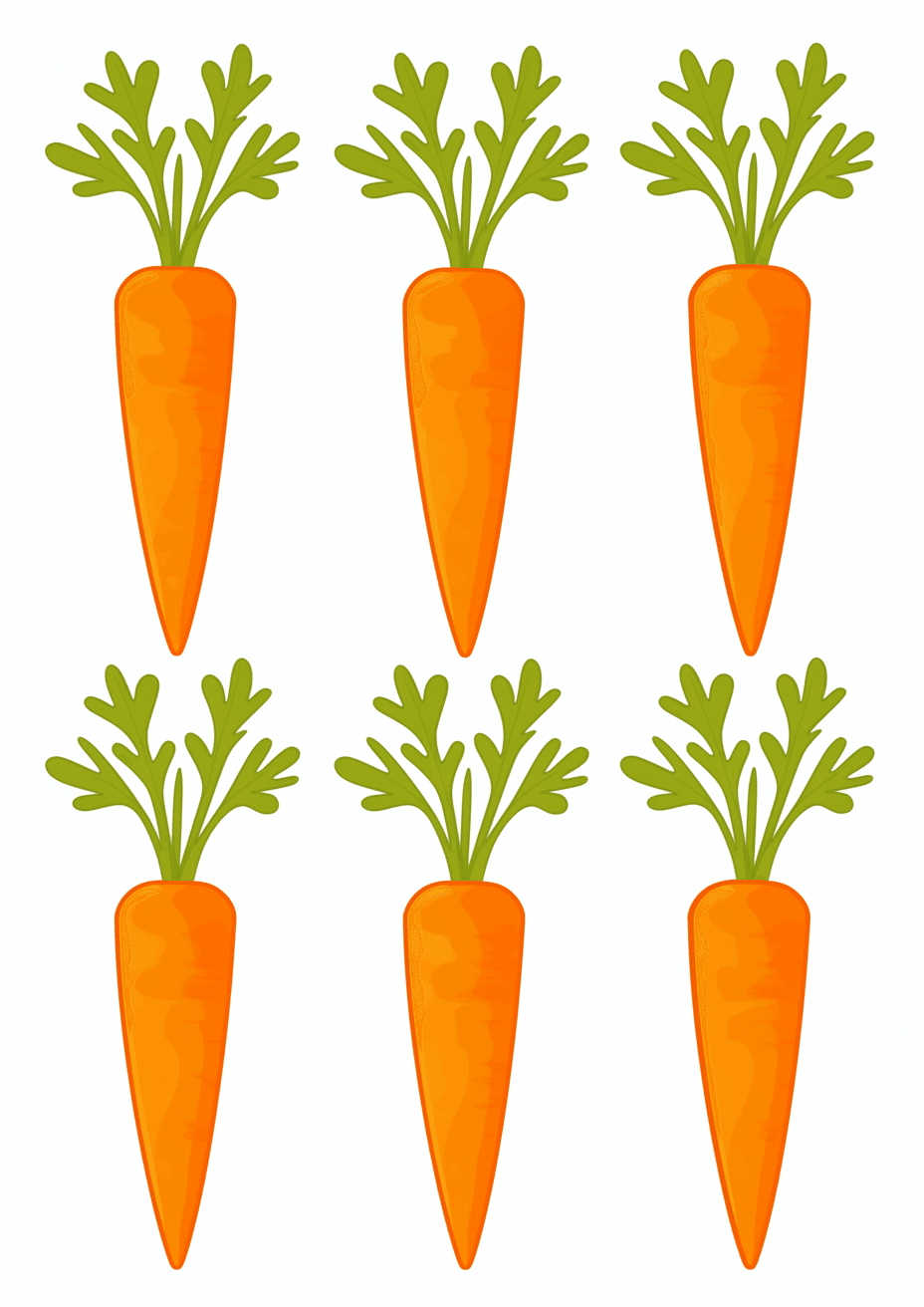 Carrot Slide original repeating artwork