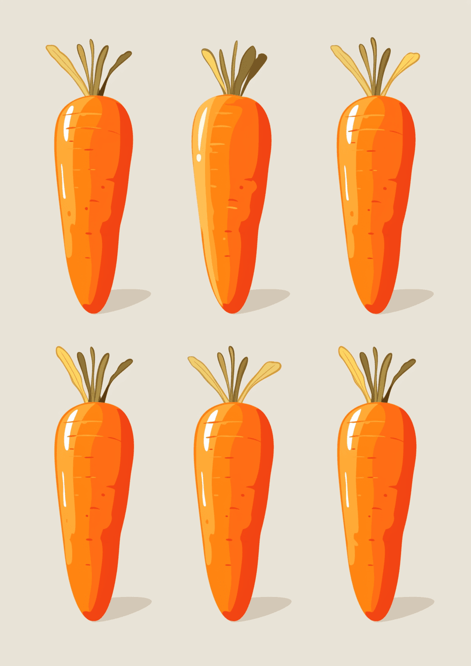 Carrot 009 original repeating artwork