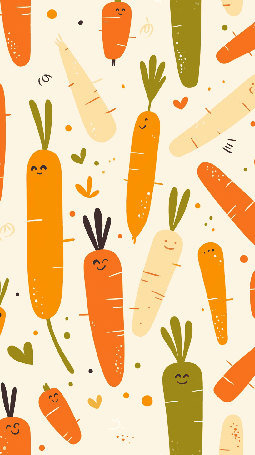 Carrot 008 original repeating artwork