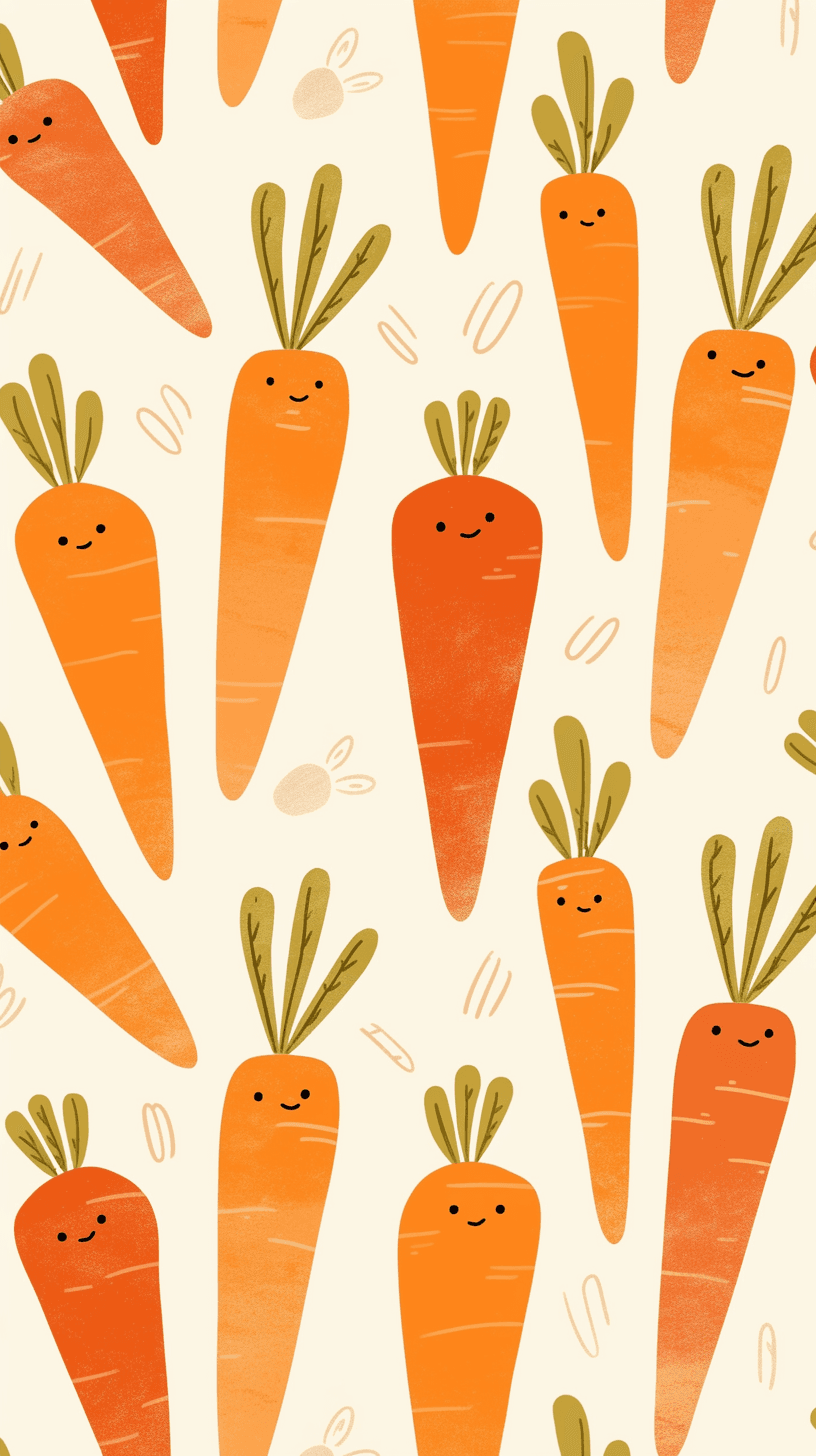 Carrot 018 original repeating artwork