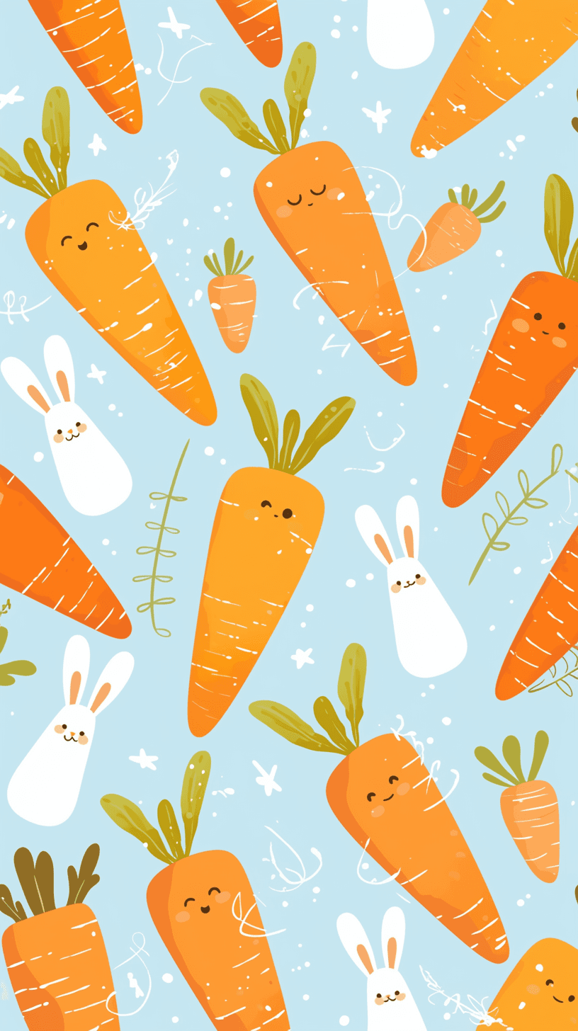 Carrot 005 original repeating artwork