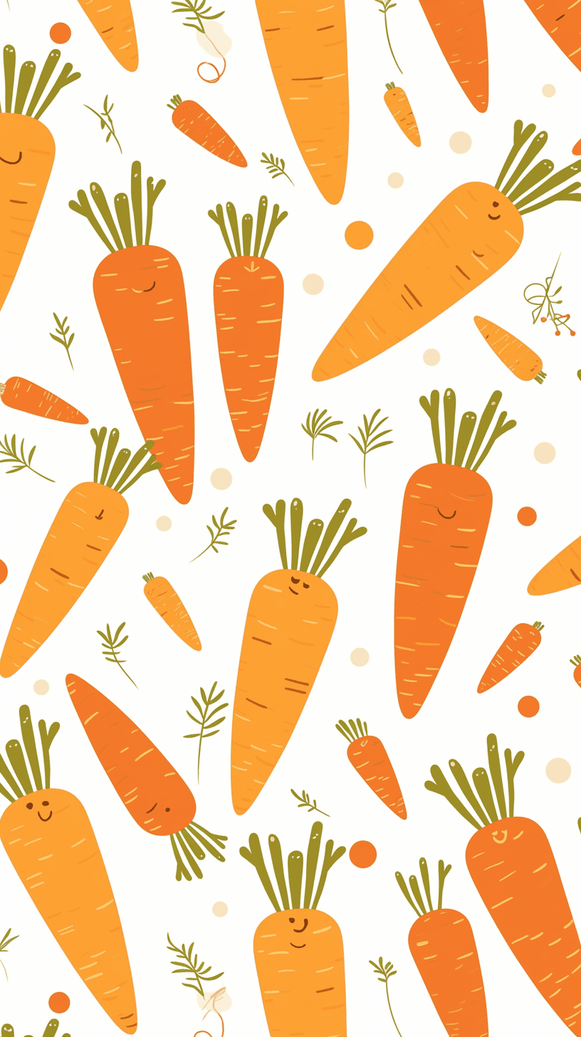 Carrot 013 original repeating artwork