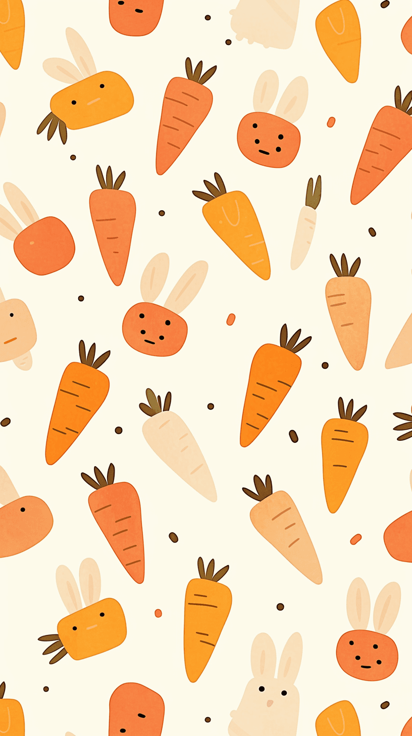 Carrot original repeating artwork