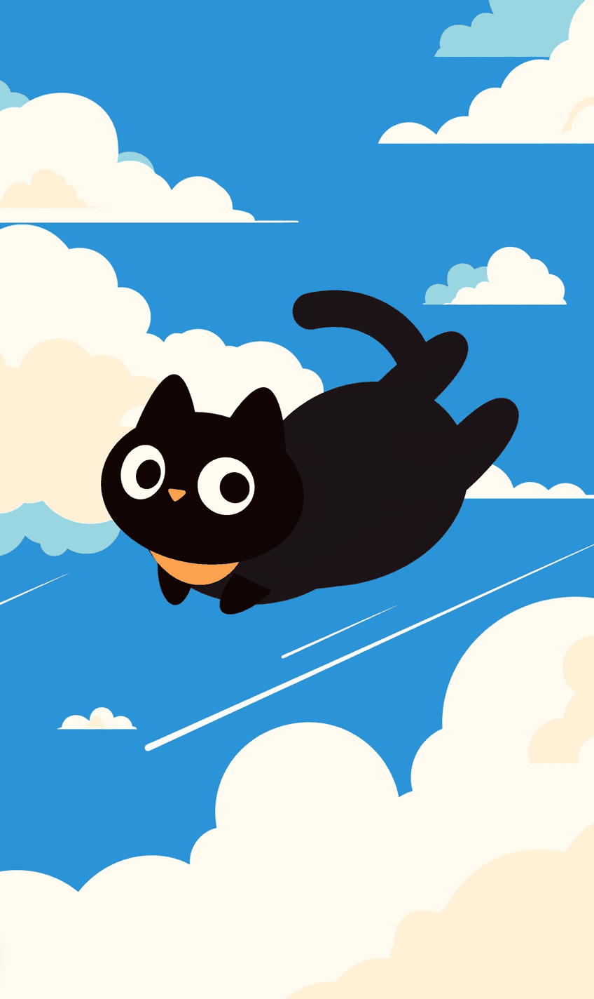 Cat 227 original repeating artwork
