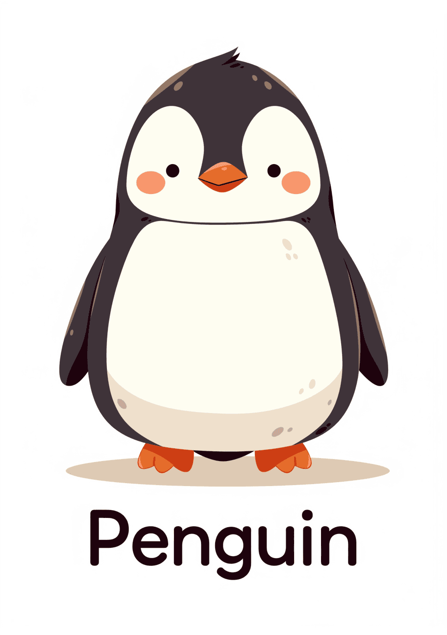 Penguin Bold original repeating artwork