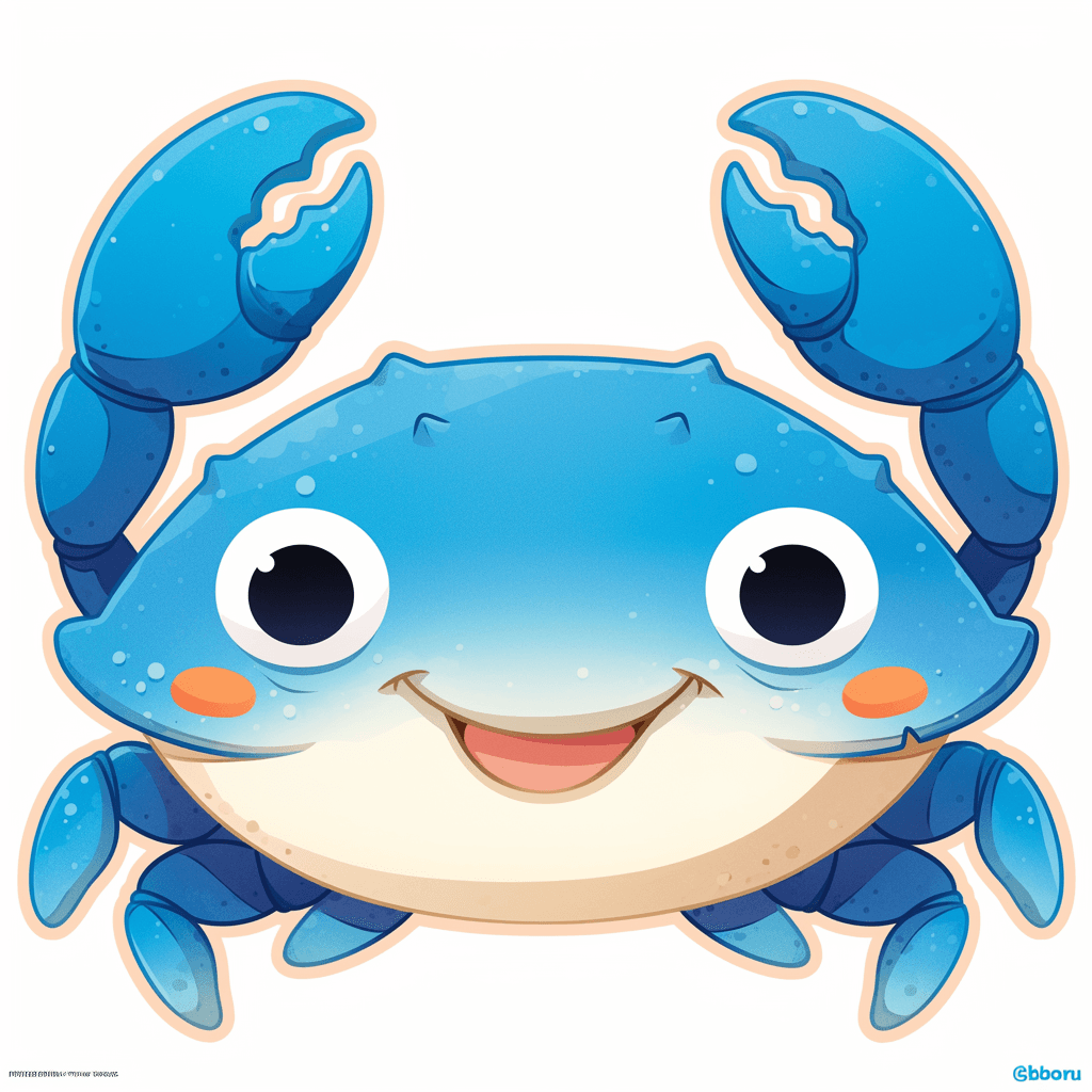 Crab Club original repeating artwork