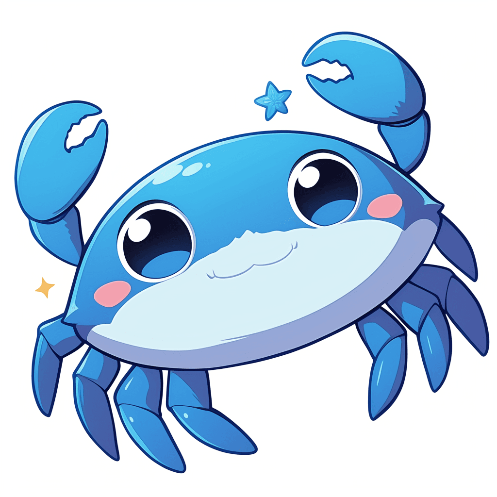 Crab Gang original repeating artwork