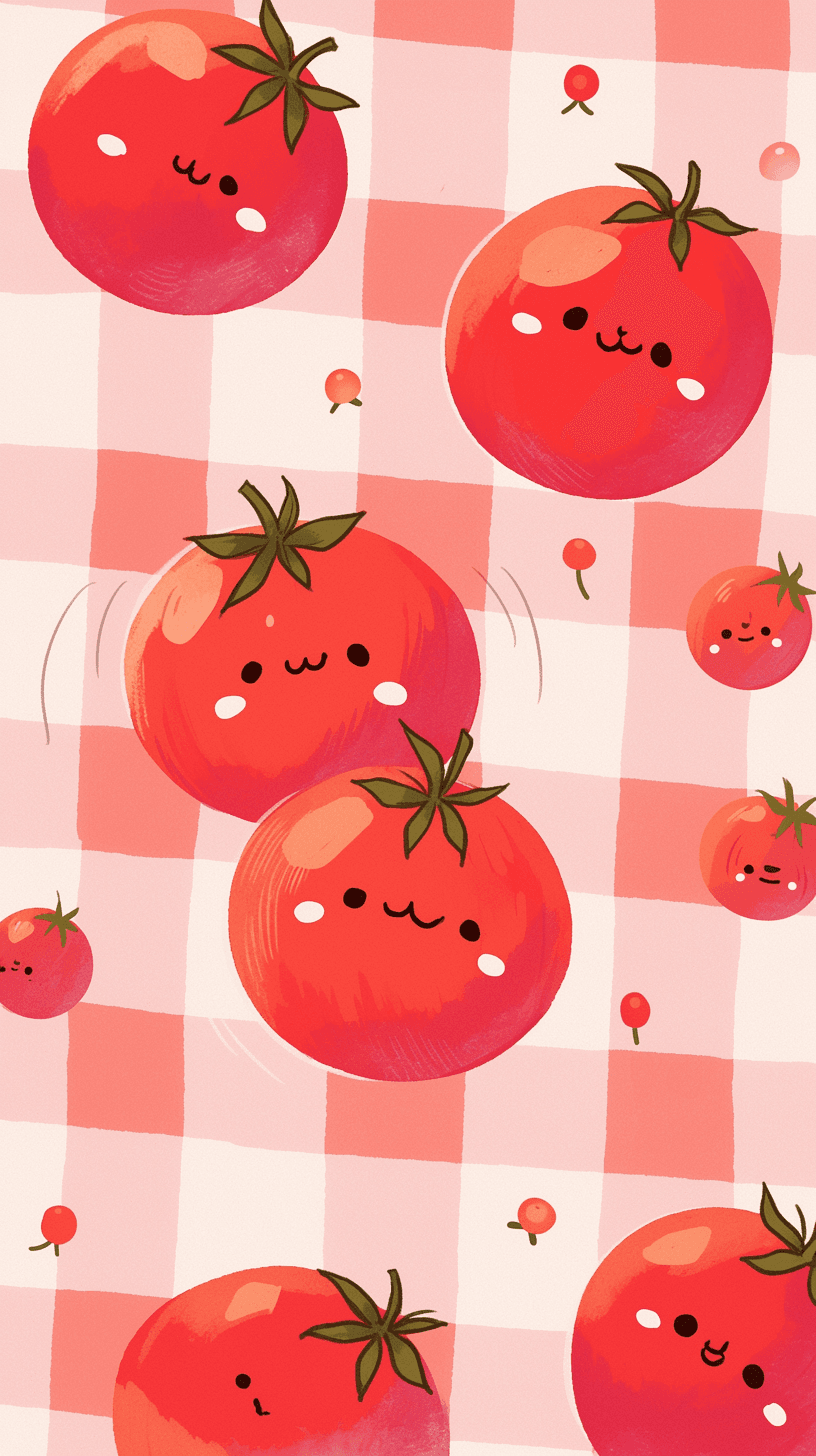 Tomato Club original repeating artwork