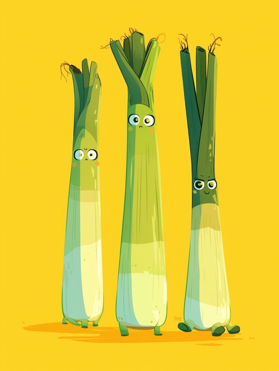 Scallion original repeating artwork