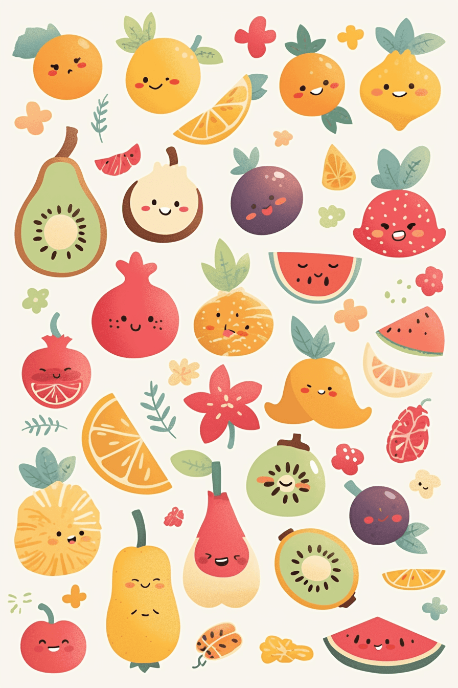 Fruit 105 original repeating artwork