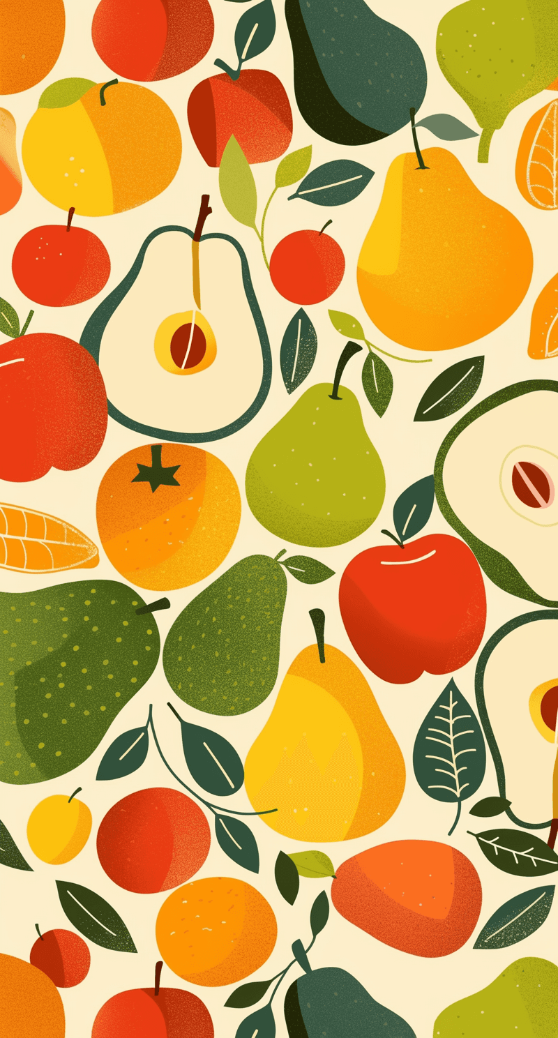 Fruit Archive original repeating artwork