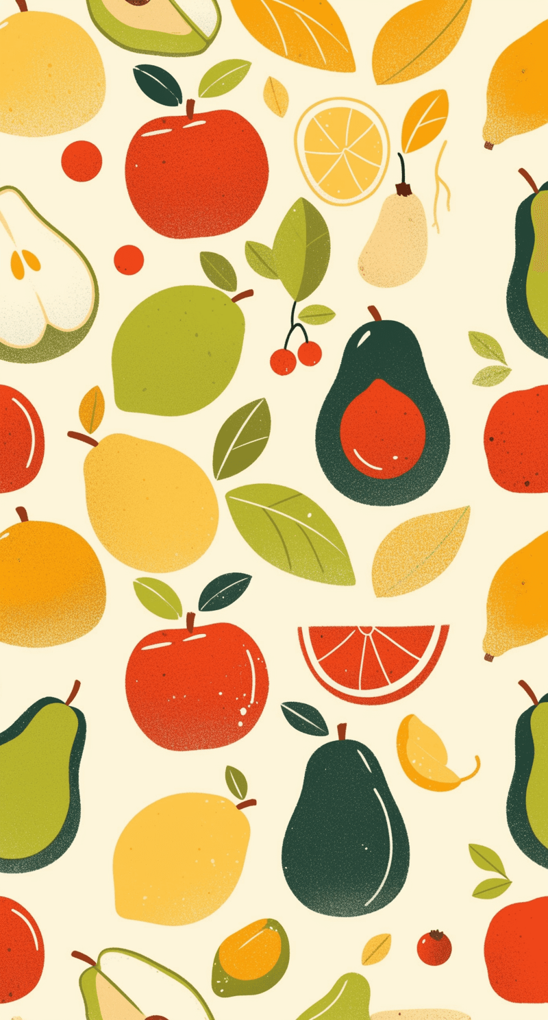 Fruit South original repeating artwork