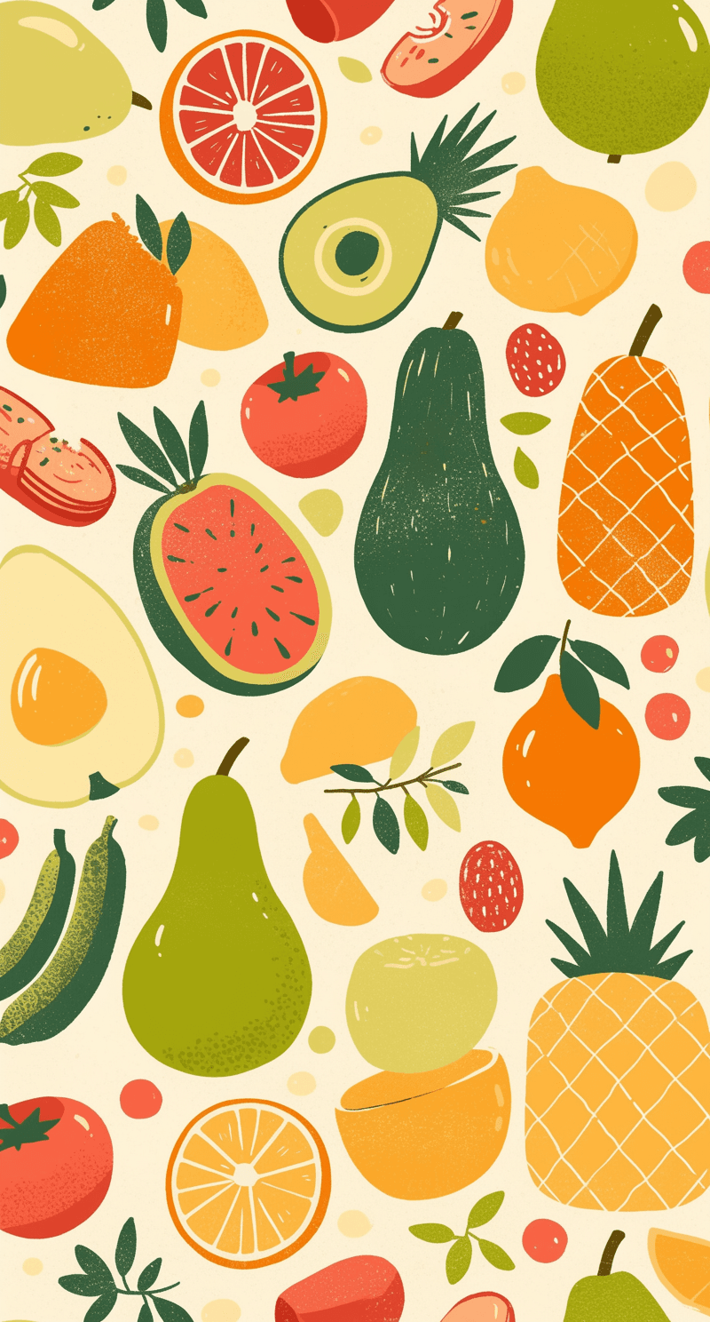 Fruit 001 original repeating artwork