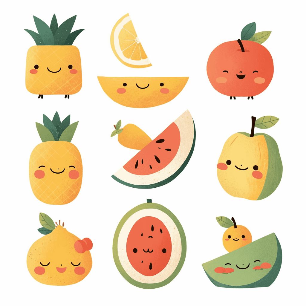 Fruit 111 original repeating artwork