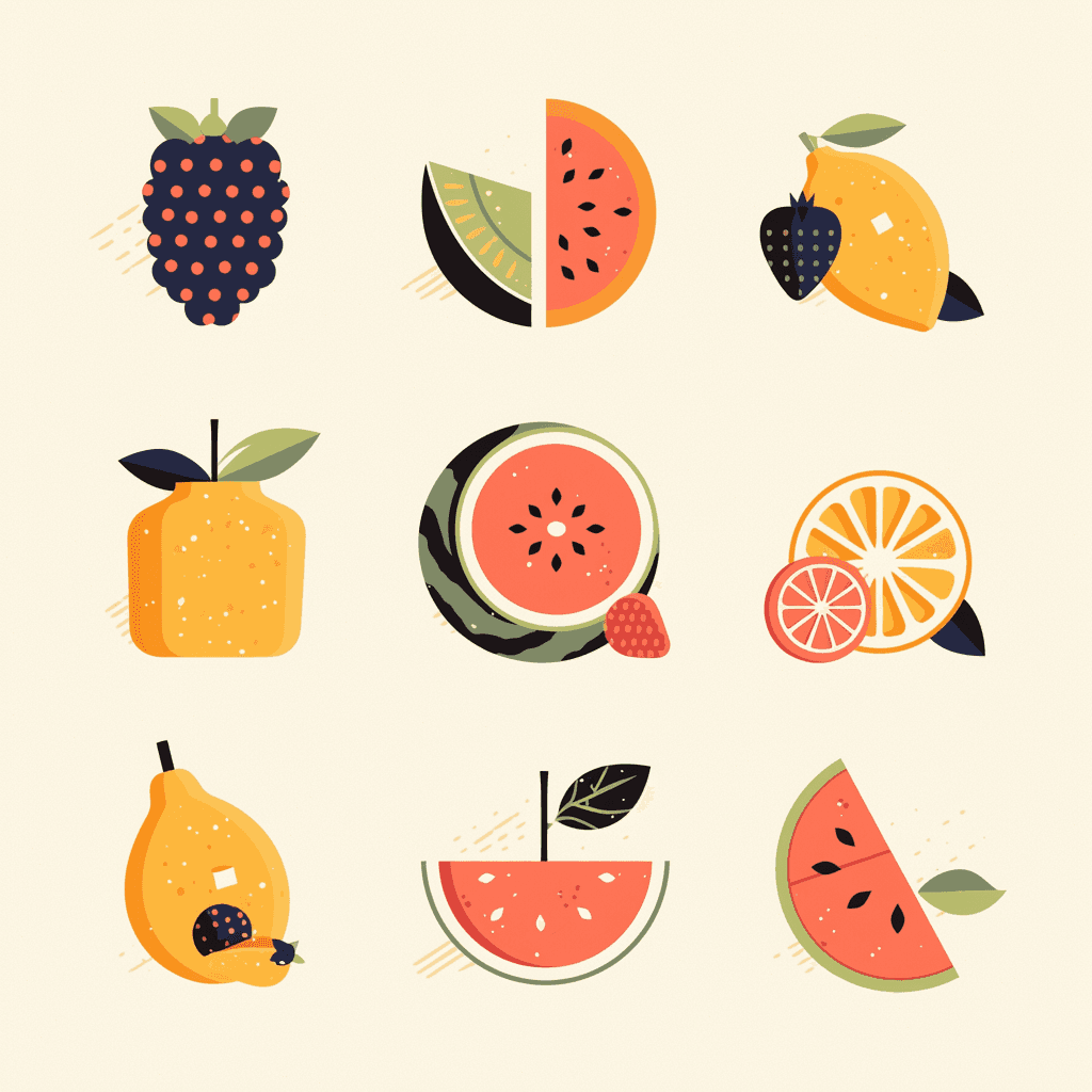 Fruit 009 original repeating artwork
