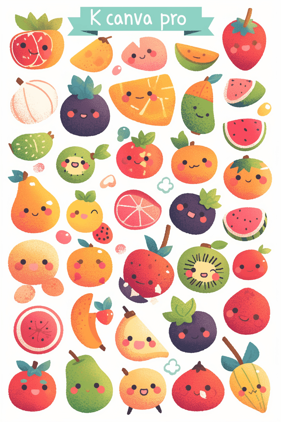 Fruit Blast original repeating artwork
