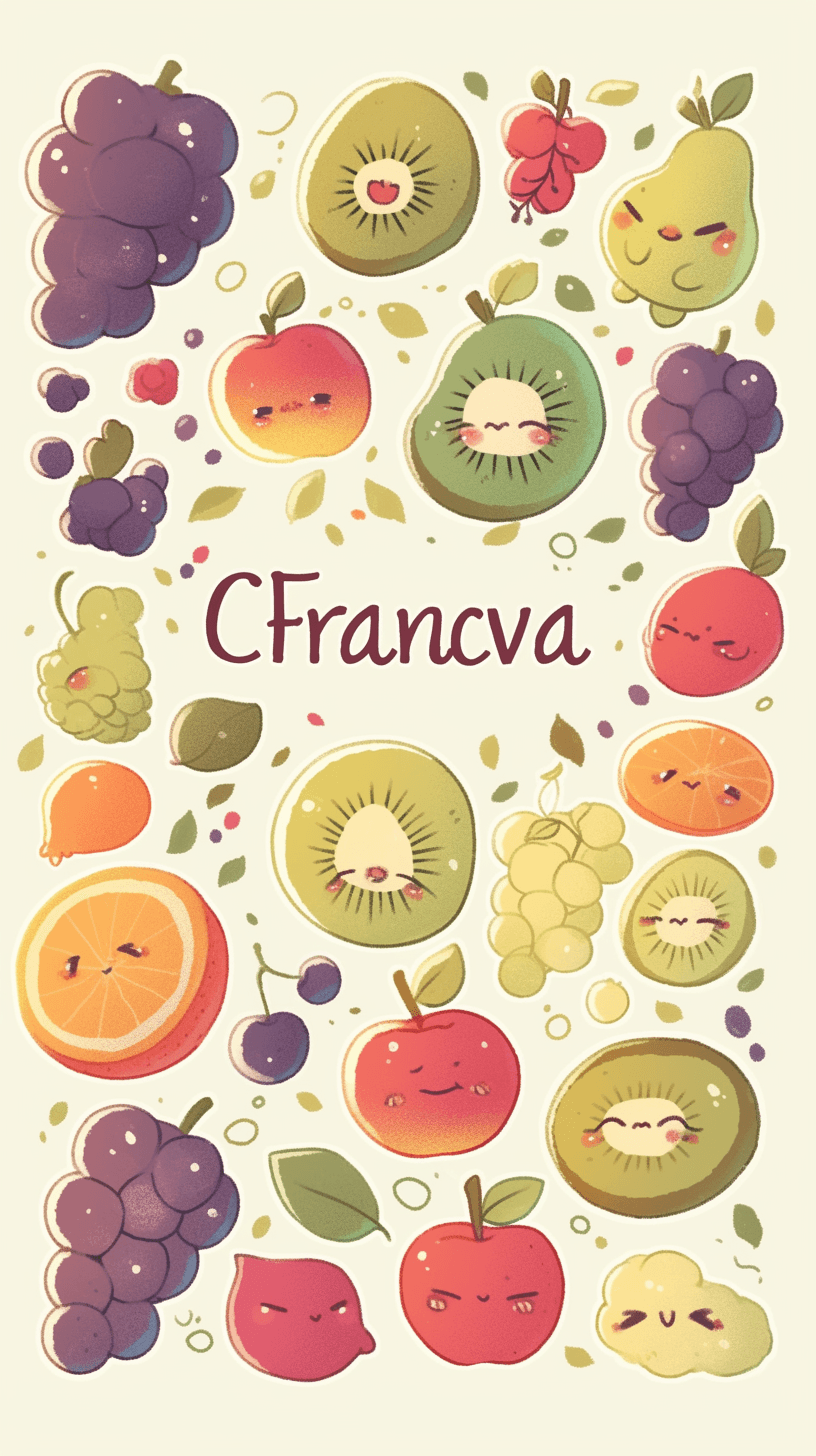 Fruit 112 original repeating artwork