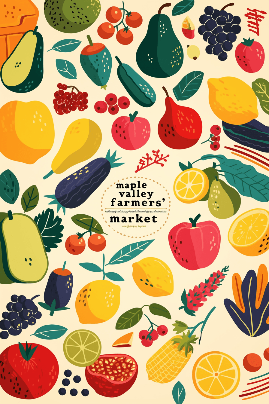 Fruit 102 original repeating artwork